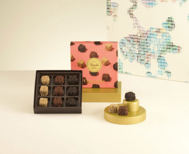 122012 Venchi ty�inka Arancia (�okol�da s n�pln� z kandovan� pomeran�ov� k�ry) 100 g