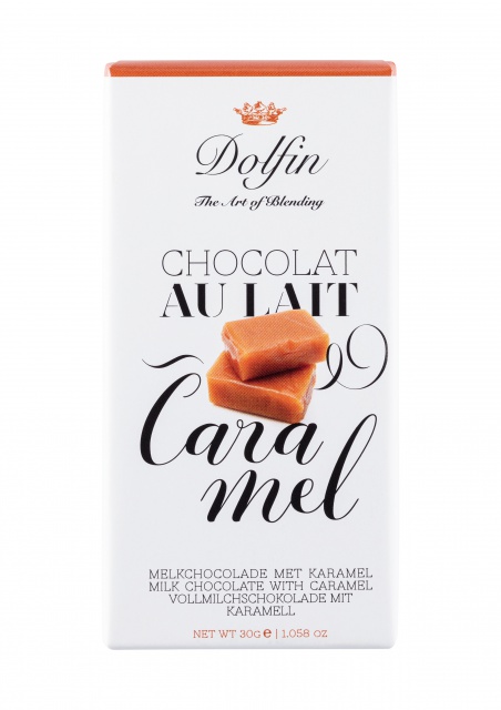 DO1595 okolda Dolfin mln se slanm karamelem, zimn kolekce, 70 g
