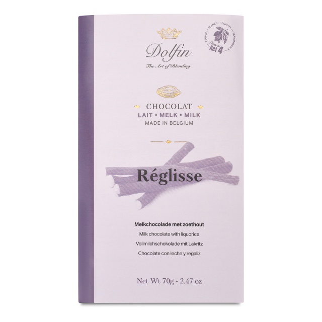 DO1595 okolda Dolfin mln se slanm karamelem, zimn kolekce, 70 g