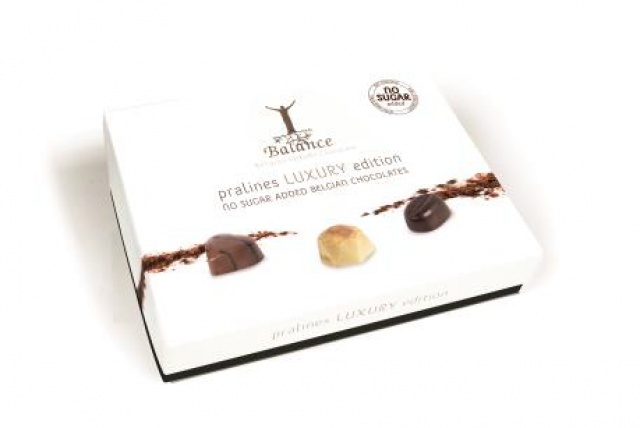 EP0524 Balance belgick pralinky LUXURY, bez pidanho cukru, bonbonira 145g