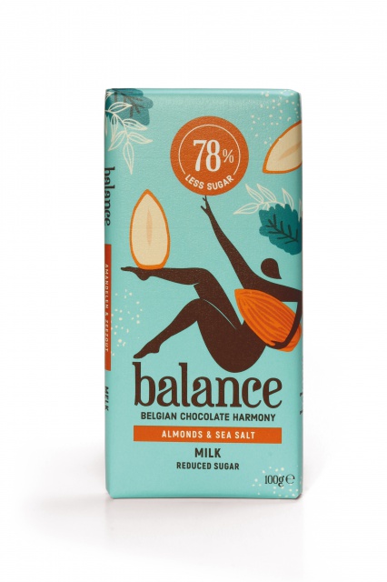 EP0100 Balance STÉVIE mléčná s kokosem a křupinkami, bez přidaného cukru 85g